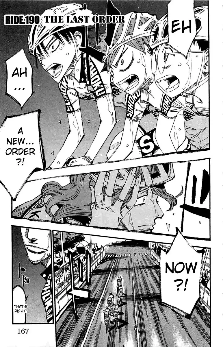 Yowamushi Pedal Chapter 190 1